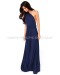 Tricks Of the Trade Navy Blue Maxi Dress (Convertible Dress)